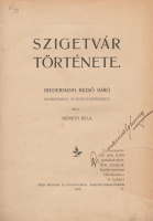 NÉMETH BÉLA: Szigetvár története