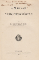 SZENTIRMAY ÖDÖN: A magyar nemzetegységtan