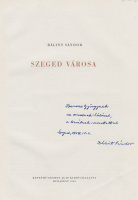 BÁLINT SÁNDOR: Szeged városa