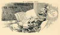 1914. War cartoons from The Cichago Daily News, háború ellenes karikatúra füzet, Luther Daniels Bradley 1853–1917, illusztrátor és politikai karikaturista