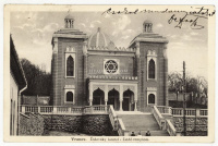VARANNÓ 1929. Zsinagóga, régi képeslap