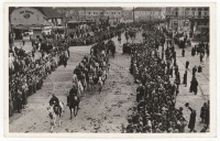 KASSA 1938. Bevonulás, képeslap 