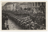 KASSA 1938. Bevonulás, képeslap