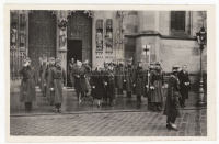 KASSA 1938. Bevonulás, képeslap 