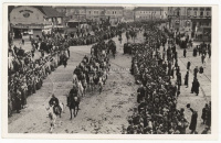 KASSA 1938. Bevonulás, képeslap 