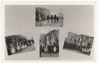 KASSA 1938. Bevonulás, képeslap 