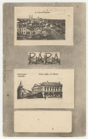 PÁPA 1911. Régi képeslap