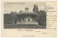 GÖDÖLLŐ 1899. Pavillon, régi képeslap