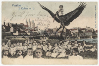 KOLIN 1903. Vintage postcard