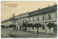KÖRMEND 1912. Korona szálloda, régi képeslap, W.L.