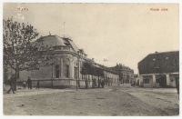 TATA 1915. Kocsi utca, régi képeslap