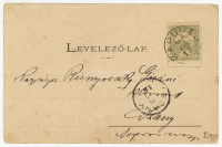 KAPUVÁR 1904. Régi képeslap
