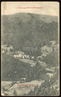 FEKETEHEGYFÜRDŐ 1908. régi képeslap