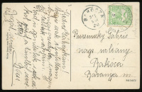 FELSŐSEGESD 1914. Régi képeslap, kastély
