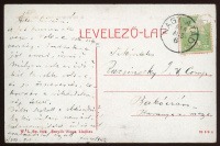 NAGYATÁD 1910. Régi képeslap, Kossuth szobor, Népiskola, W.L.