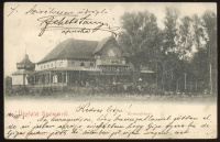 SZATMÁR / SZATMÁRNÉMETI 2db képeslap, Kossuth Kert