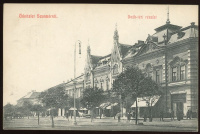 SZATMÁR / SZATMÁRNÉMETI 1910. Deák tér, régi képeslap