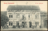 SZÉKELYHÍD 1909. Adóhivatal, régi képeslap