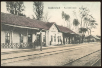 SZÉKELYHÍD 1917. Vasútállomás, régi képeslap