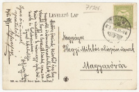 BALATON HALÁSZAT Halászkunyhók, Mérei , régi képeslap 1915.