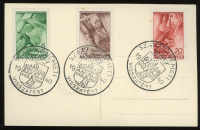SZATMÁRNÉMETI 1940. Katonák, fotós képeslap, Visszatért bélyegzéssel