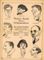 BUDAPEST APOLLÓ PROJECTORGRAPH 8 oldalas program füzet! Budapest első kőmozija volt a Blaha Lujza téren! Az utolsó bohém moziszkeccs1913!